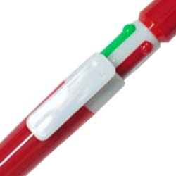 4色ロケットボールペン ホワイト 商品詳細 ノベルティ 販促品 各種記念品の専門店 ギフトイット ノベルティー
