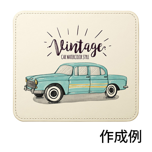 卒部記念品におすすめのレザーマウスパッド（スクエア）