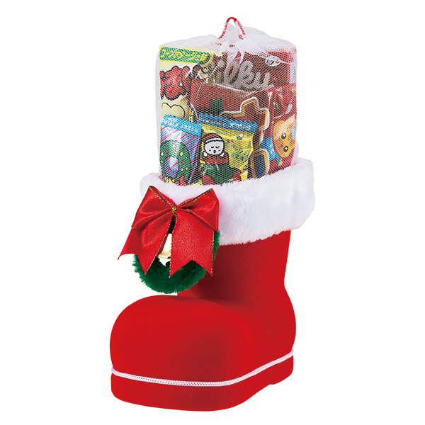 取扱終了｜クリスマスブーツ(大)お菓子入｜55727｜商品詳細｜ノベルティ・販促品・各種記念品の専門店「ギフトイット ノベルティー」