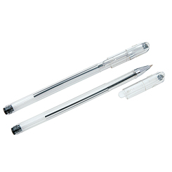 ぺんてる Yesハイブリッド ボールペン キャップ式 0.5mm 黒