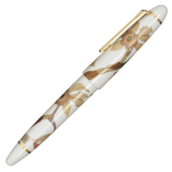 香仙 万年筆 花柄デザイン