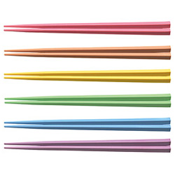 カラー五角箸　21.0cm