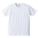 5.0オンス レギュラーフィット Tシャツ　アダルトMサイズ ホワイト
