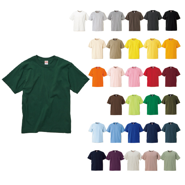 6.2オンス　プレミアム　Tシャツ　Lサイズ　カラー