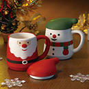 フタ付マグカップ クリスマス
