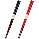 先角塗分木箸 22.5cm
