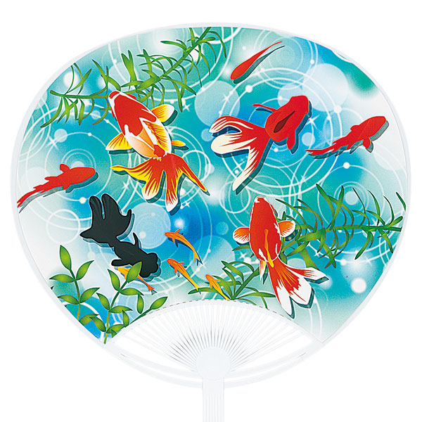 取扱終了｜うちわ 金魚｜100039｜商品詳細｜ノベルティ・販促品・各種