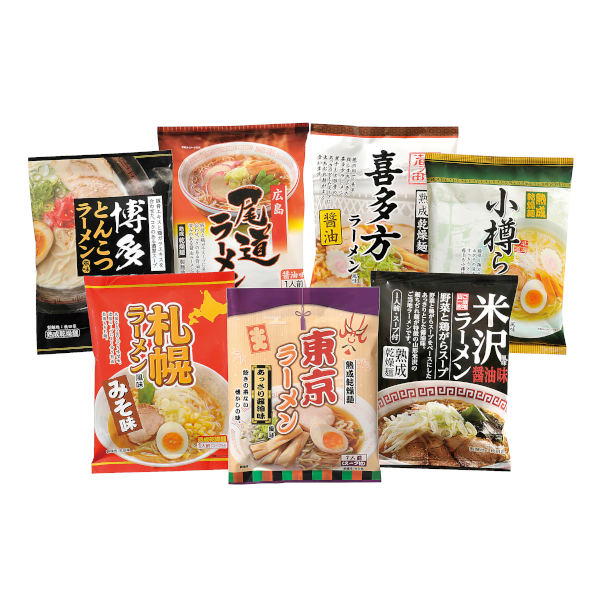 ご当地ラーメン 味めぐり抽選会 50人用｜100144｜商品詳細｜ノベルティ