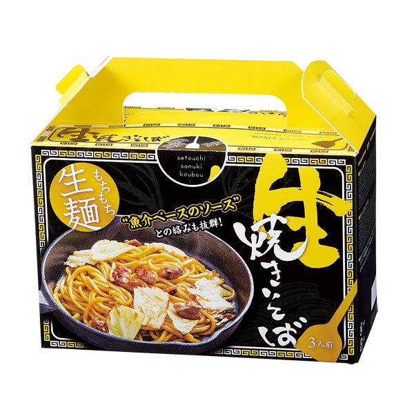 もちもち生麺 魚介ソース焼きそば3食入