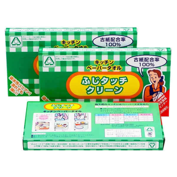 ふじタッチクリーン キッチンペーパータオル 30枚（箱入）
