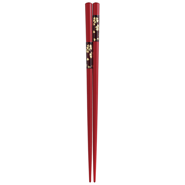 銀イオン抗菌箸　桜小町 21cm 箸（食器洗浄機対応）