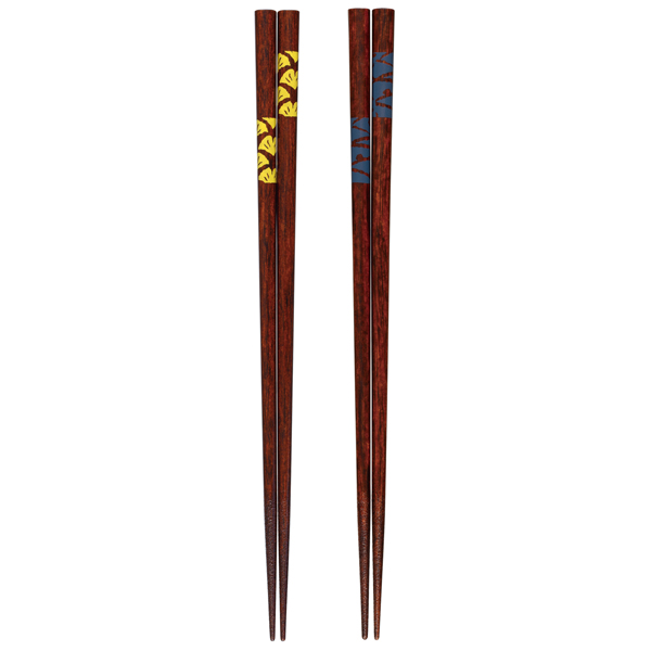 銀杏・波蛍 22.5cm 箸（食器洗浄機対応）