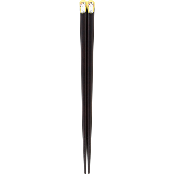親子猫ミケ 21cm 箸（親猫）