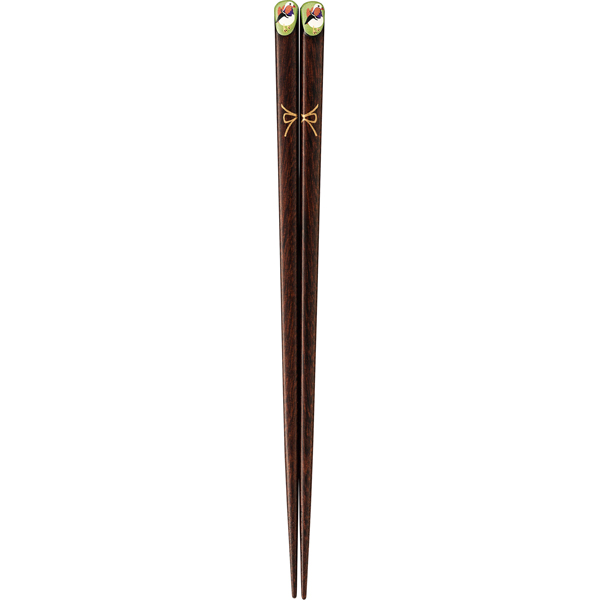 仲良しおしどり 雄 23cm 箸