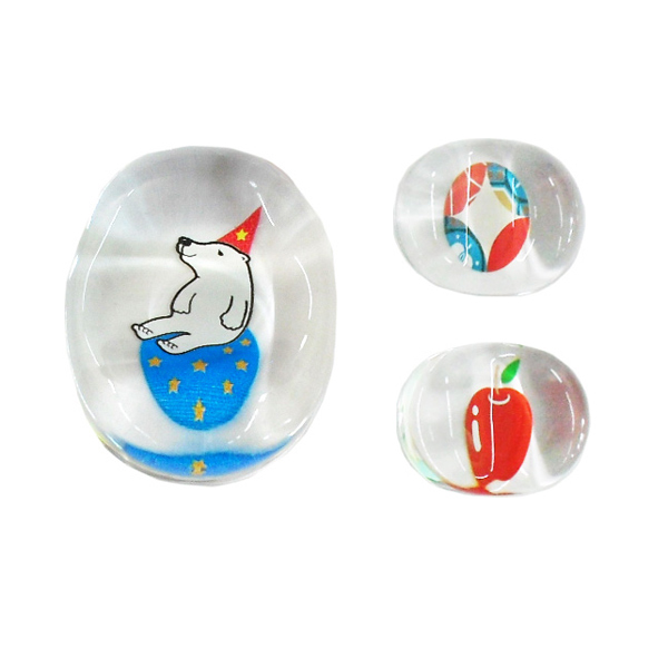 オリジナルクリア箸置き｜103319｜商品詳細｜ノベルティ・販促品・各種記念品の専門店「ギフトイット ノベルティー」