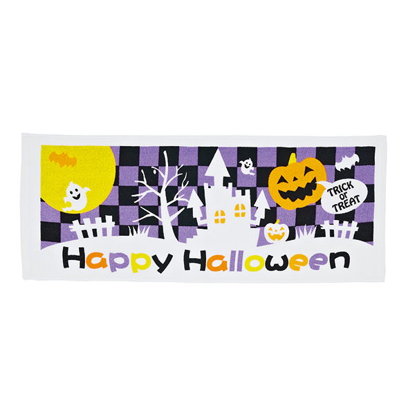ハロウィン フェイスタオル
