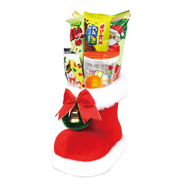 取扱終了｜クリスマスブーツ(大)お菓子入｜55727｜商品詳細｜ノベルティ・販促品・各種記念品の専門店「ギフトイット ノベルティー」