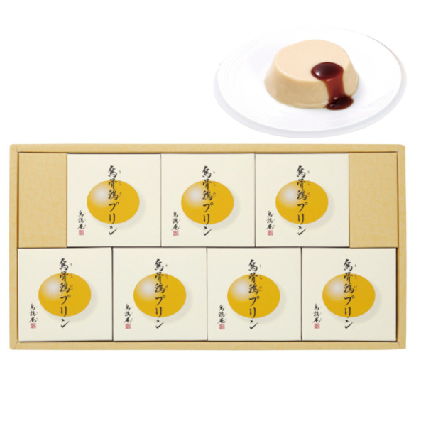 烏骨鶏プリン7入