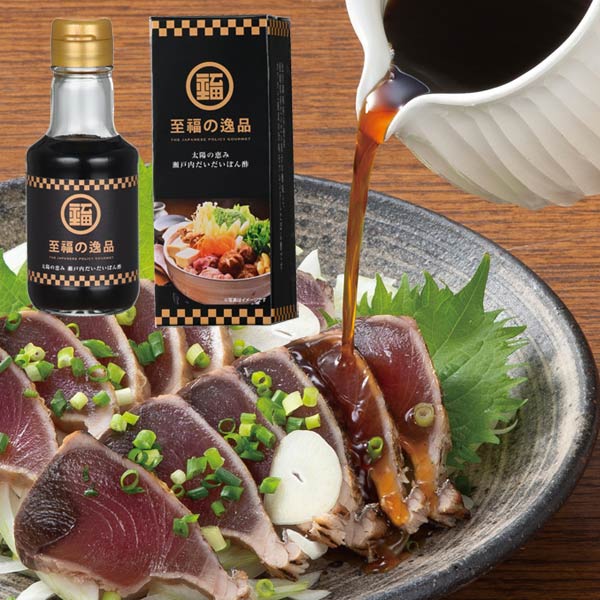 至福の逸品 太陽の恵み瀬戸内だいだいぽん酢140ml