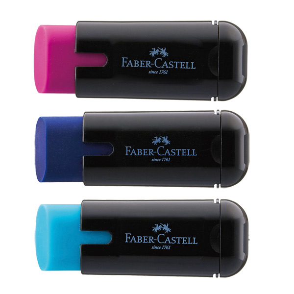 塾の集客や受験生・学生向けの販促品にオススメのFABER-CASTELL 鉛筆削り付き消しゴム