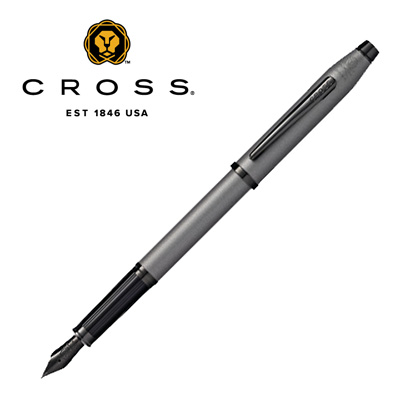 CROSS センチュリー2　ガンメタルグレー 万年筆（ステンレスペン先）
