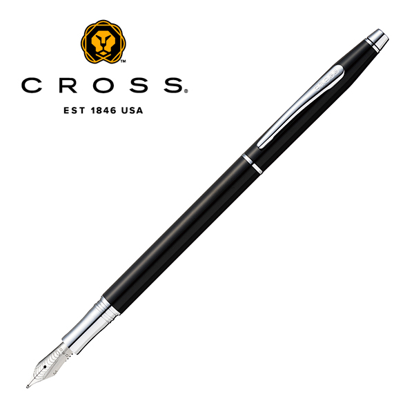 取扱終了 Cross クラシックセンチュリー ブラックラッカー 万年筆 ステンレスペン先 商品詳細 ノベルティ 販促品 各種記念品の専門店 ギフトイット ノベルティー