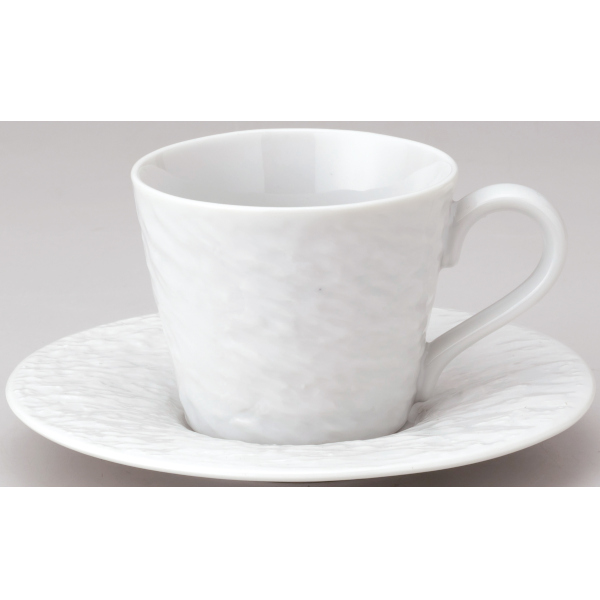 ペトラ コーヒーカップ＆ソーサー 白
