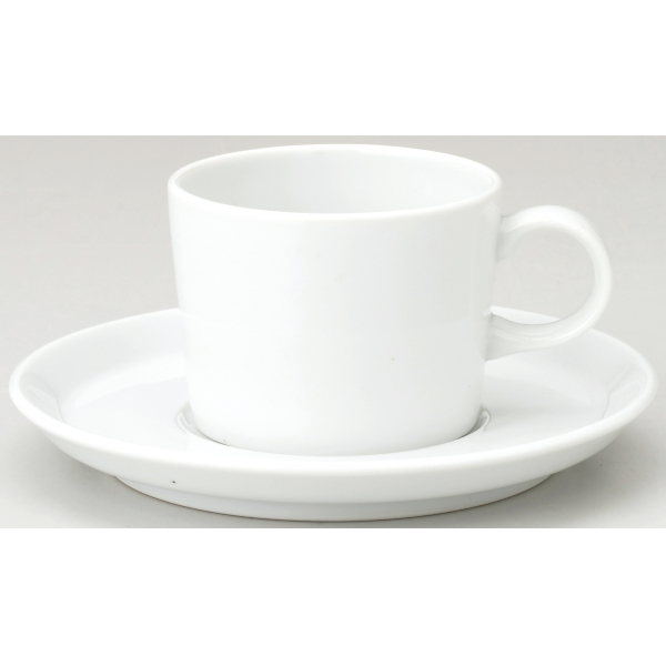 プラット190ccコーヒーカップ＆ソーサー