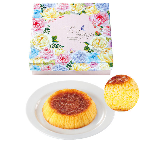 TSUMUGU＋ しっとりたまごの半熟カステラ