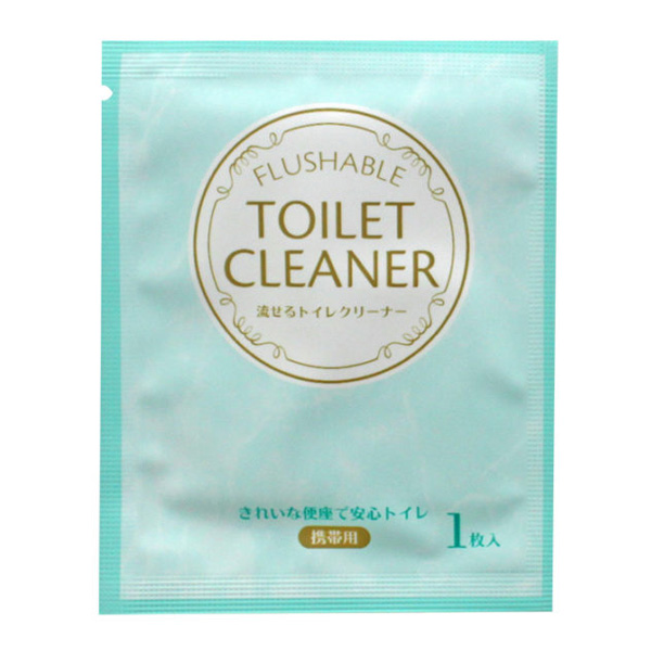 流せるトイレクリーナー1枚