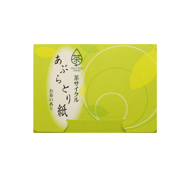 茶サイクル あぶらとり紙20枚