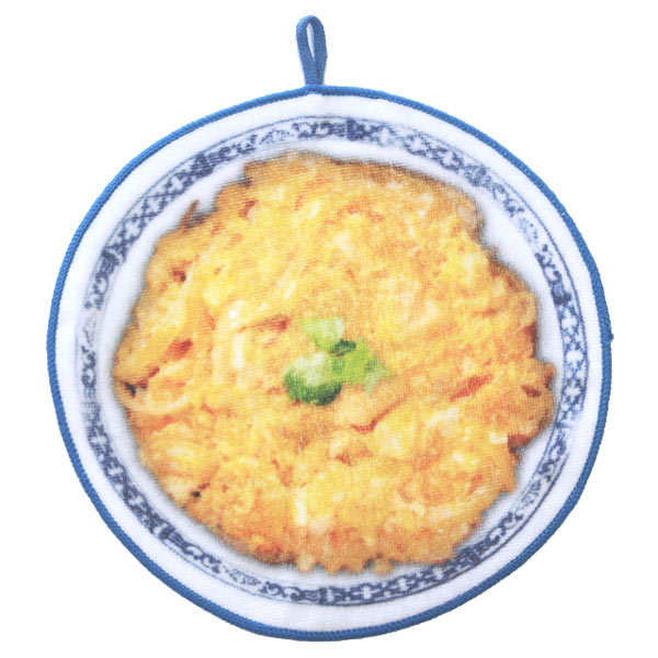 日本食い道楽どんぶりタオル　親子丼
