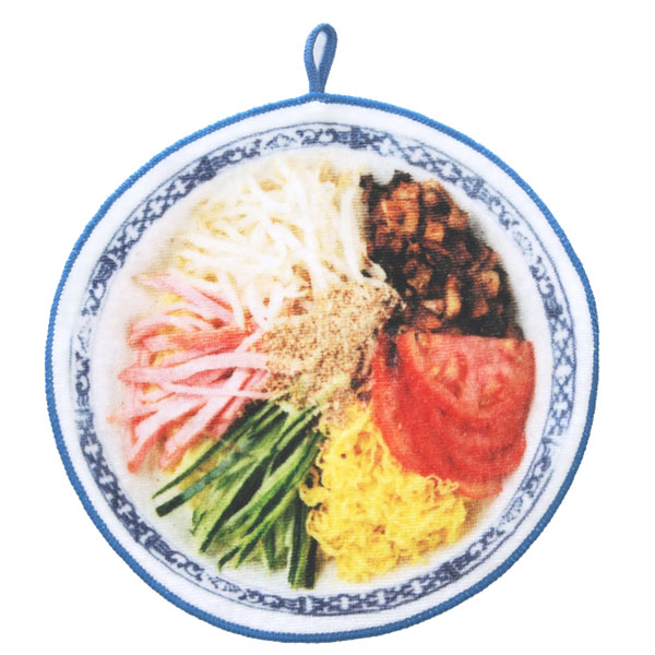 日本食い道楽どんぶりタオル　冷し中華