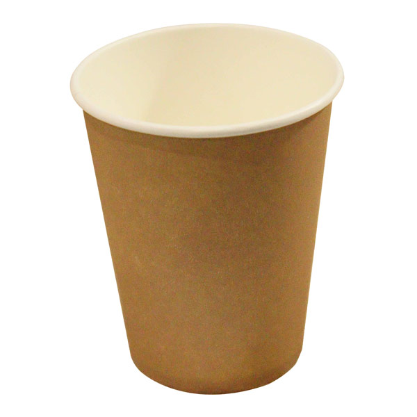 紙コップ　9オンス（茶色）