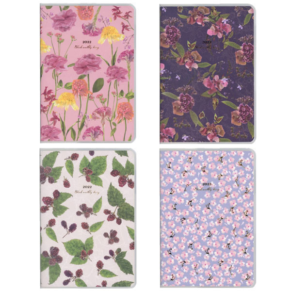 MILL B6 Monthly flower ダイアリー