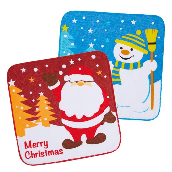 Xmasタオルハンカチ