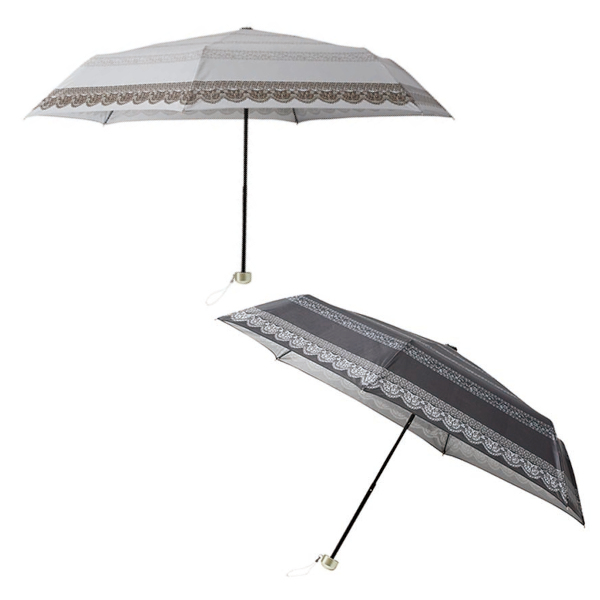 アンティークレース 晴雨兼用折りたたみ傘