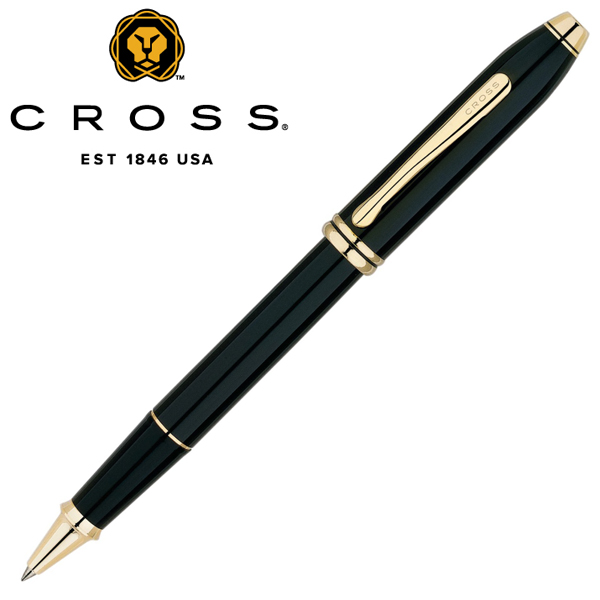CROSS タウンゼント ブラックラッカー セレクチップローラーボール