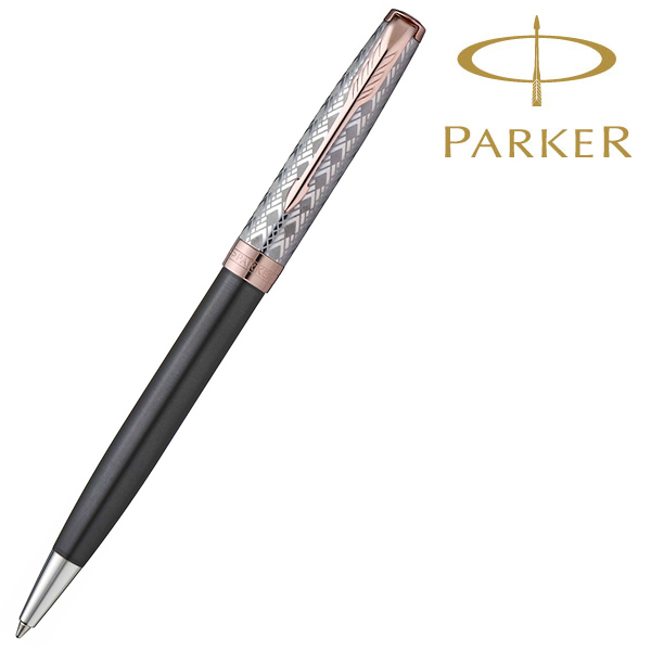 PARKER（パーカー）ソネット プレミアム メタル＆グレイPGT ボールペン