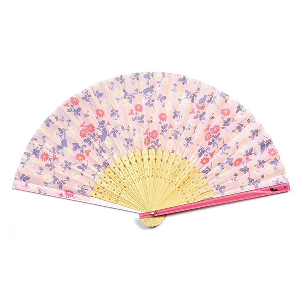 布貼扇子70型25間　こぎくねこ