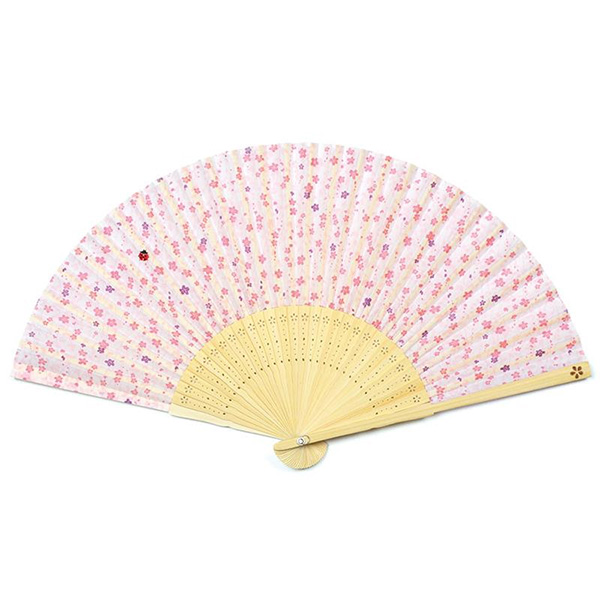 布扇子70型30間　しあわ扇　しだれ桜