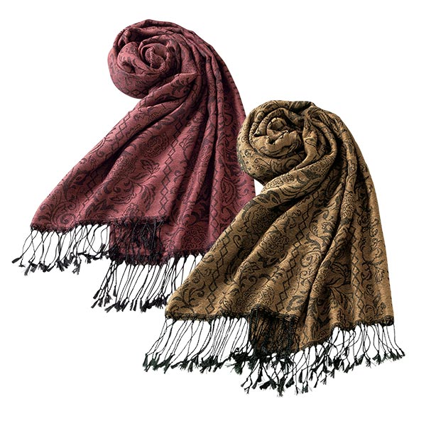 取扱終了｜アナベル ジャガードストール｜111342｜商品詳細