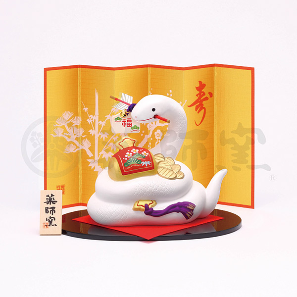 錦彩招福巳（開運小槌 破魔矢付）
