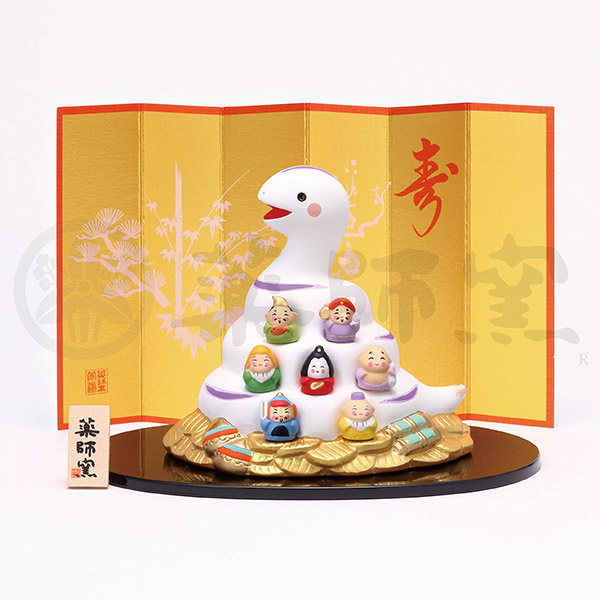 錦彩招福巳（七福神）