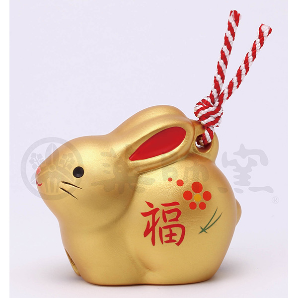 彩耀招福寿々卯（金福土鈴）