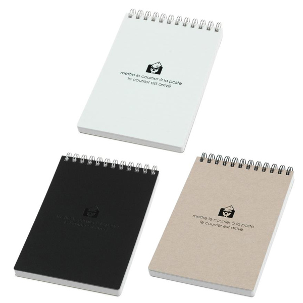 mettre le courrierメモ帳（ブラック） mettre le courrierメモ帳（ブラック）
