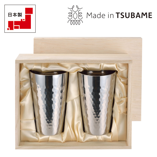 チタン 二重タンブラー 240ml 2pcセット（TW-2）