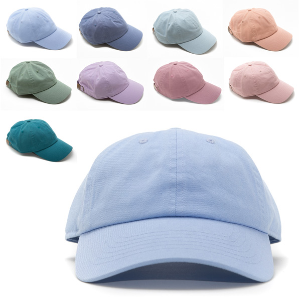 ベースボール ローキャップ twill パステル