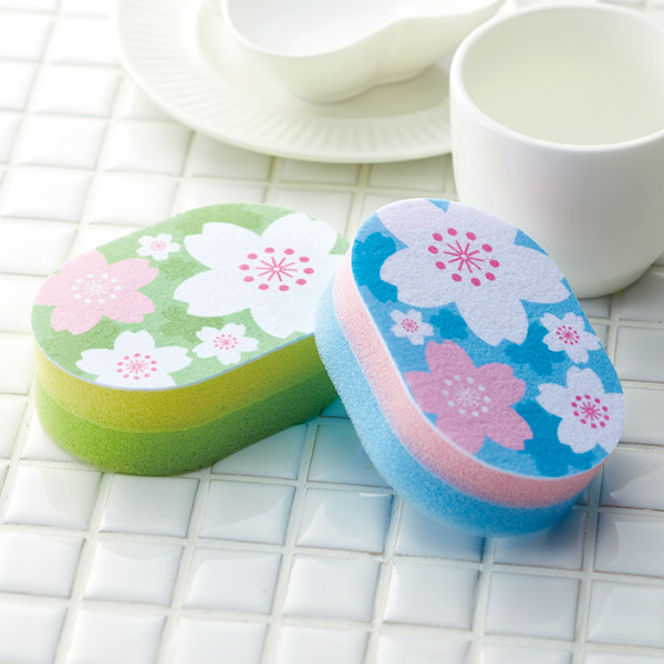 さくらキッチンスポンジ（1個入）