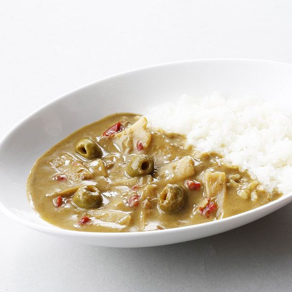 香川 宝食品 オリーブ果実グリーンカレー